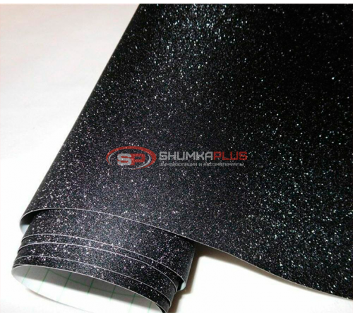 купить Автомобильная пленка черная алмазная крошка в Москве