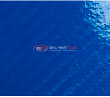 Пленка под карбон 4D синий