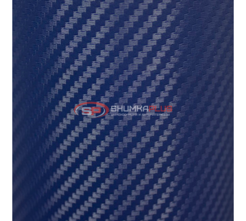 Купить Пленка карбон 3D (DidaiX) синяя в Москве