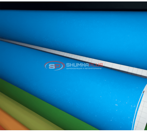 купить Голубая автопленка с эффектом алмазной крошки в Москве