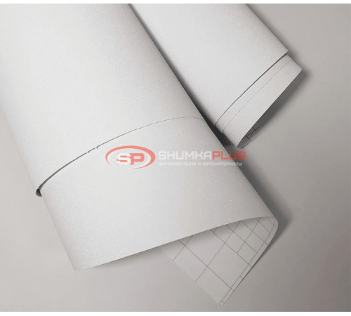 купить Белая автопленка с эффектом алмазной крошки в Москве