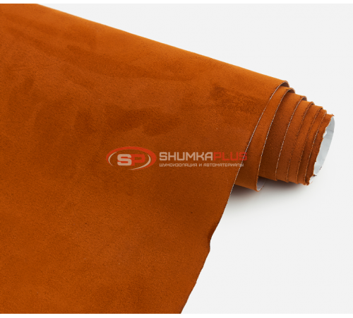 купить Самоклейка коричневая алькантара в Москве