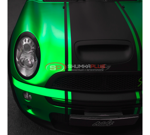 купить Матовый хром зеленый в Москве