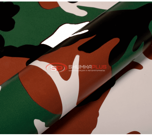 Купить Пленка армейский камуфляж для активного отдыха: стиль и защита авто в Москве