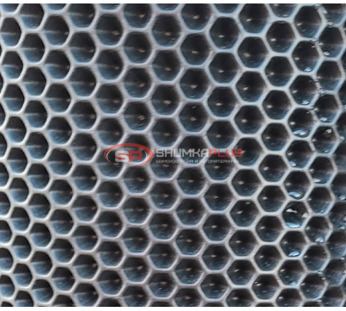 Купить EVA (ЭВА) ковер с сотовым рисунком черного цвета в Москве