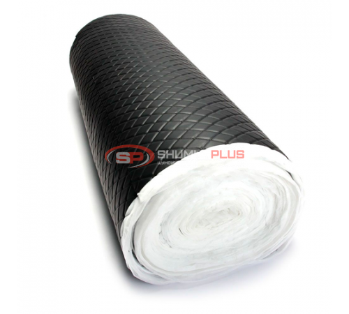 купить Экокожа на поролоне черный ромб (черная бабочка) в Москве