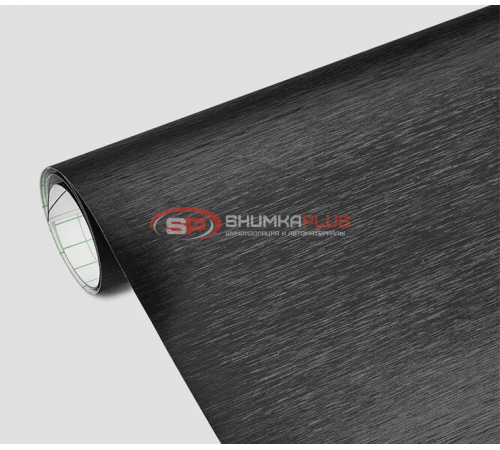 купить Самоклеящаяся пленка шлифованный алюминий черный в Москве