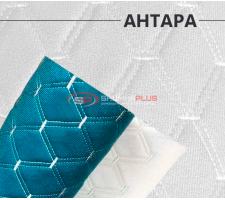 Антара ромб бирюзовый (белые нитки в 2 ряда)