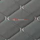 Экокожа на поролоне серый ромб (серая бабочка)