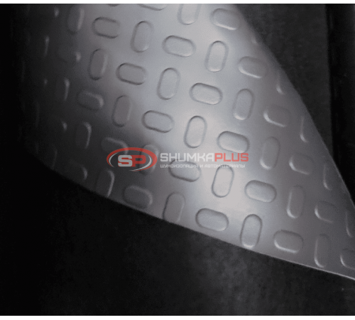 купить Текстурированный черный автолинолеум для салона автомобиля в Москве