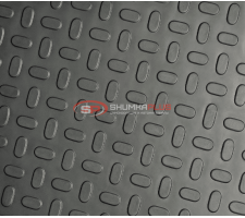 Автолинолеум текстурный черный