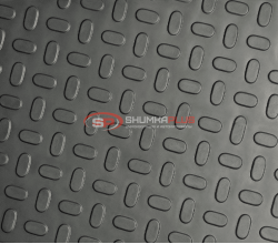 Автолинолеум текстурный черный