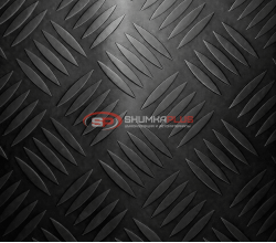 Автолинолеум ёлка черный