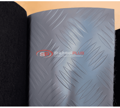 купить Автолинолеум ёлка серый в Москве