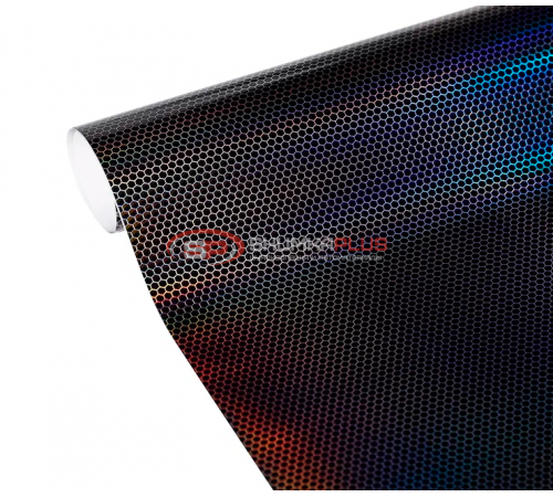 купить Пленка виниловая универсальная белая сота лазер в Москве