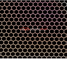 Виниловая универсальная пленка белая сота лазер