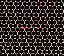 Виниловая универсальная пленка белая сота лазер