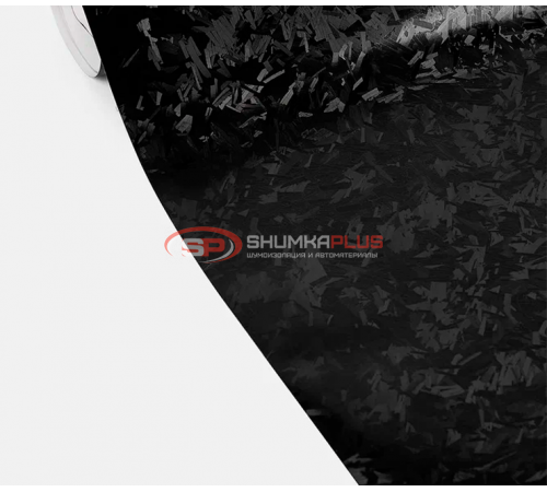 купить Автопленка кованый карбон черный в Москве