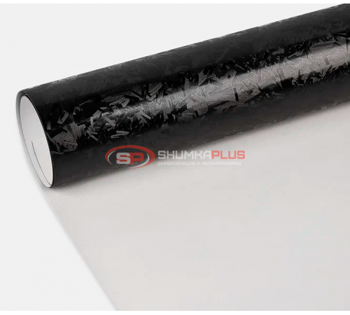 купить Автопленка кованый карбон черный в Москве