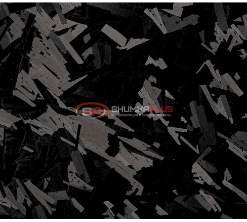 Купить Автопленка кованый карбон черный в Москве