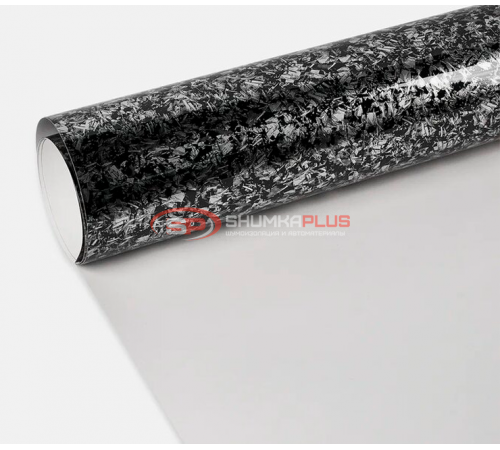 купить Автопленка кованый карбон серый матовый в Москве