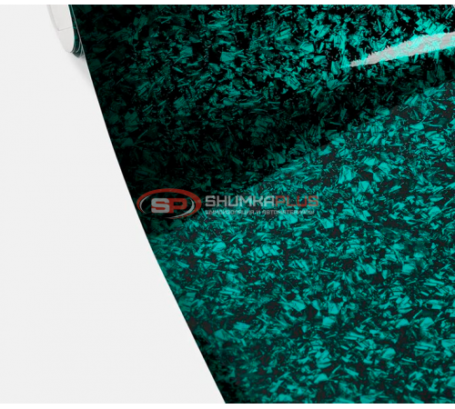 купить Кованый карбон зеленый глянцевый в Москве