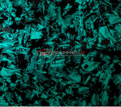 Виниловая пленка кованый карбон зеленый глянцевый