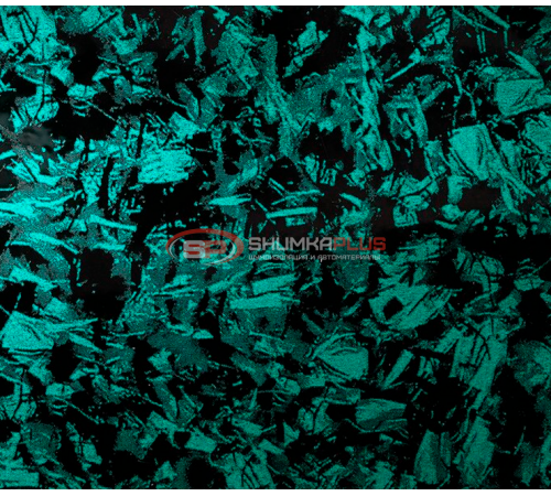Купить Кованый карбон зеленый глянцевый в Москве