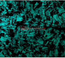 Виниловая пленка кованый карбон зеленый глянцевый