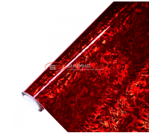купить Автопленка кованый карбон красный глянцевый в Москве
