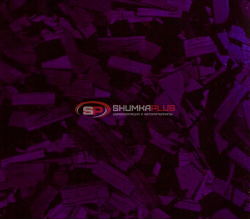 Виниловая пленка кованый карбон фиолетовый глянцевый