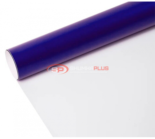 купить Виниловая пленка матовый хром синий в Москве