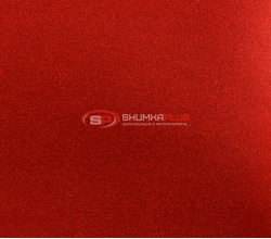 Матовый хром красный