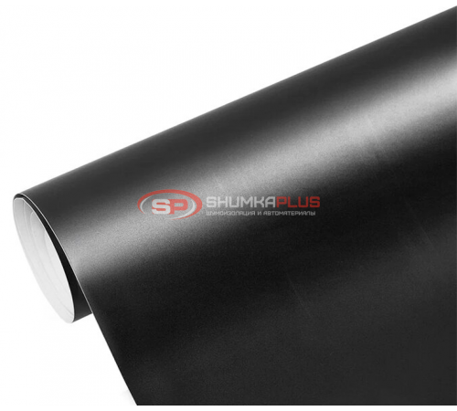 купить Виниловая пленка матовый хром черный в Москве