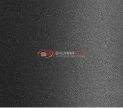 Матовый хром черный