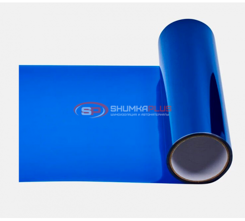 купить Темно-синяя пленка на фары 2 в 1: стиль и защита в Москве