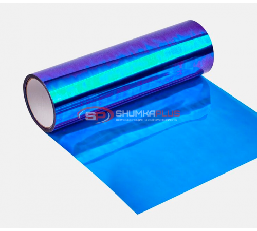 купить Антигравийная защитная пленка хамелеон синяя в Москве