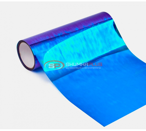 купить Антигравийная защитная пленка хамелеон синяя в Москве