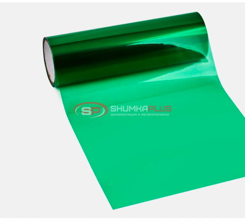 купить Зеленая пленка на фары 2 в 1: стиль и защита в Москве