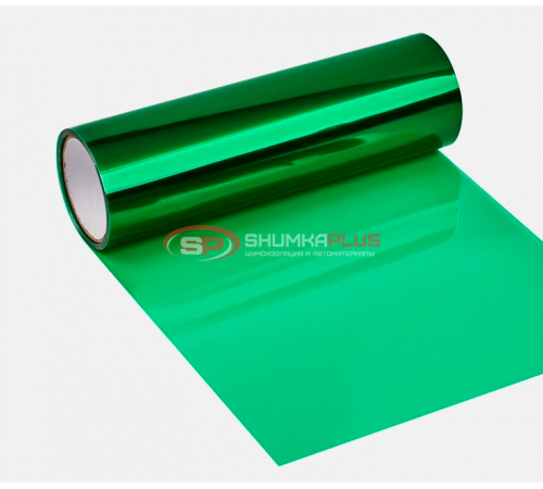 купить Зеленая пленка на фары 2 в 1: стиль и защита в Москве