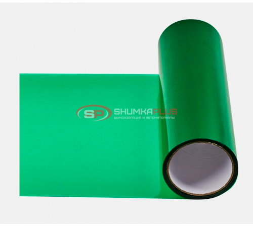 купить Зеленая пленка на фары 2 в 1: стиль и защита в Москве