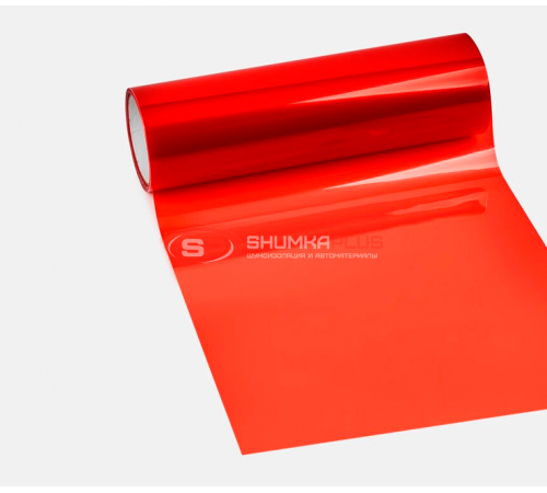 купить Красная пленка на фары 2 в 1: стиль и защита в Москве