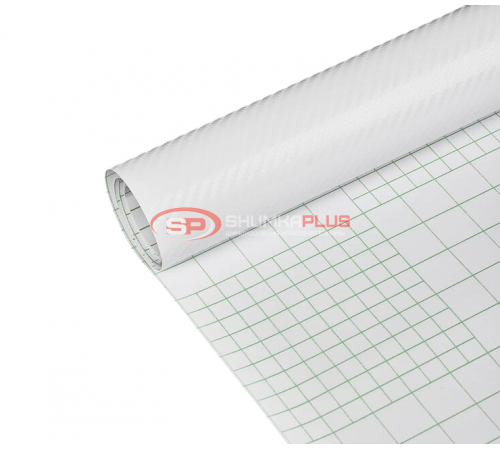 купить Карбоновая пленка 3D белая в Москве