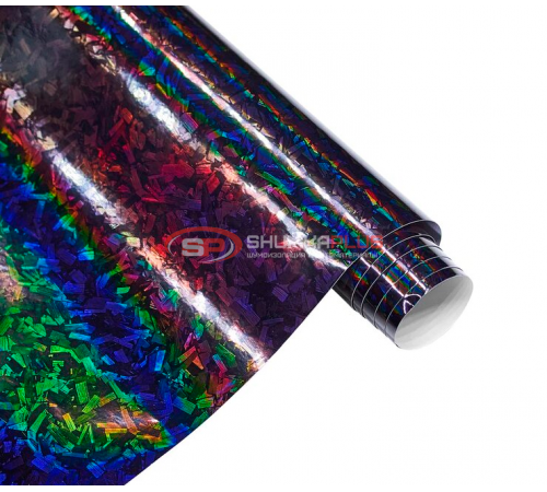 купить Автопленка кованый лазерный карбон серый в Москве