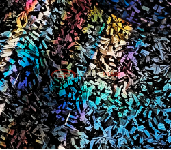 Пленка кованый карбон лазер черный