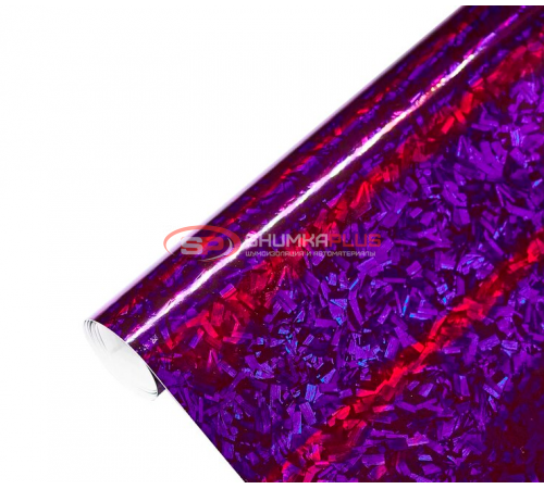 купить Автопленка кованый карбон фиолетовый лазер в Москве