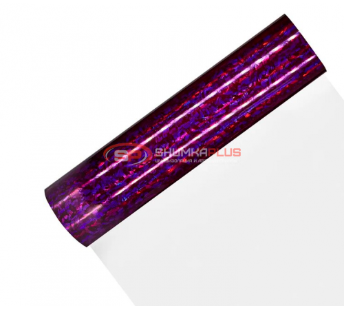 купить Автопленка кованый карбон фиолетовый лазер в Москве