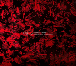 Виниловая пленка кованый карбон лазер красный