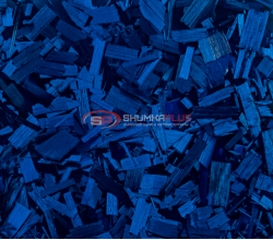 Виниловая пленка кованый карбон лазер синий