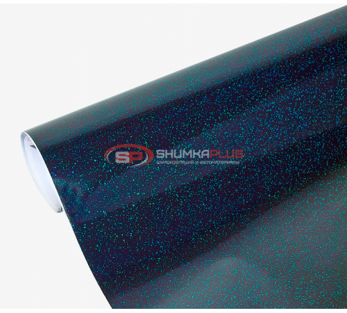 купить Автопленка зеленое звездное небо в Москве